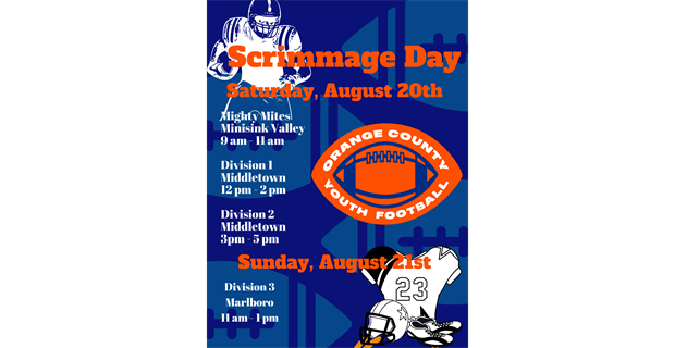 Scrimmage Day Information